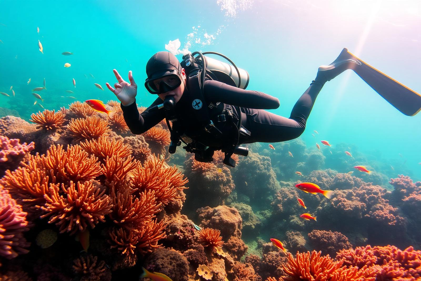 Diving